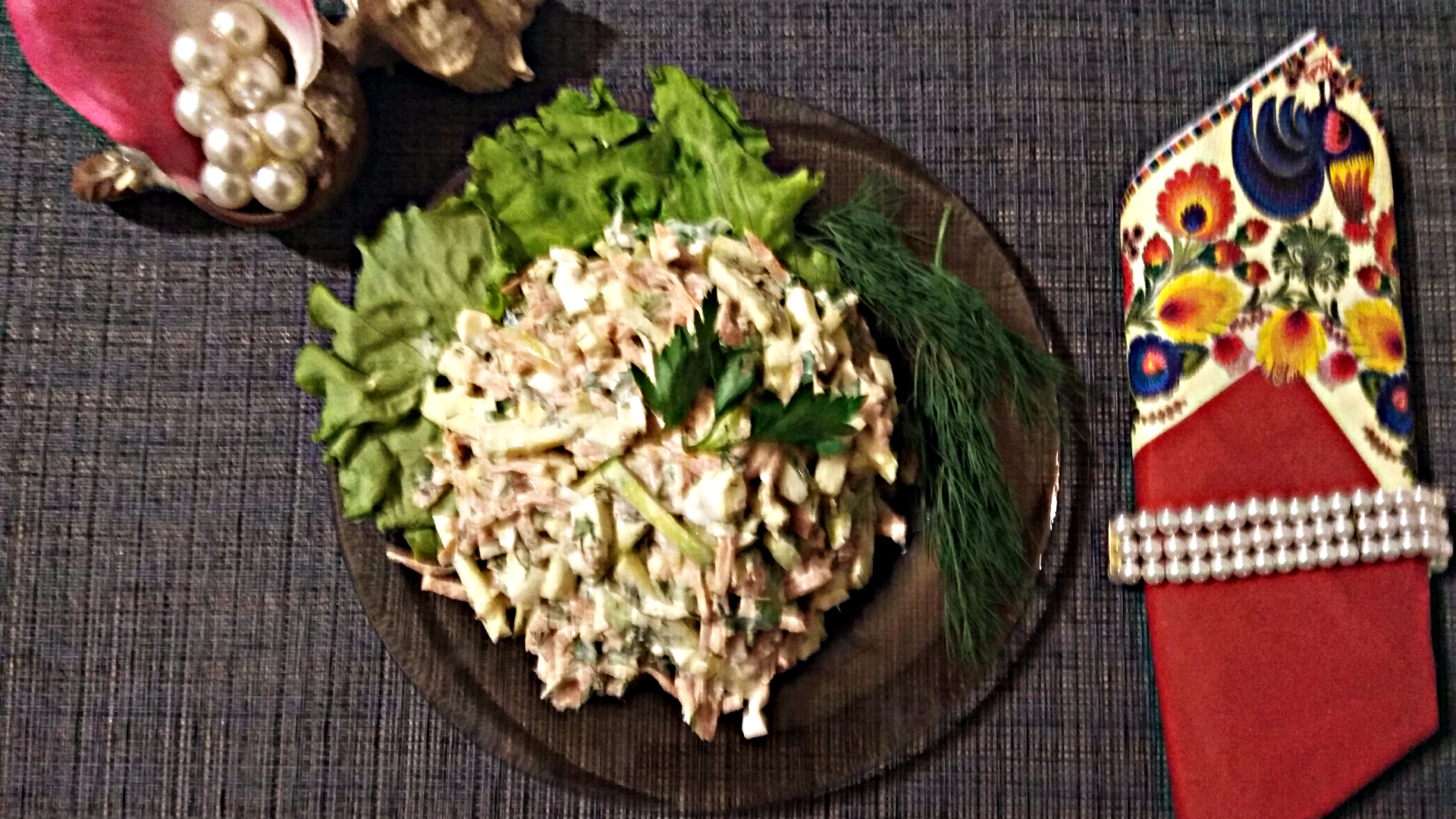 Рецепт салата из свежего кабачка